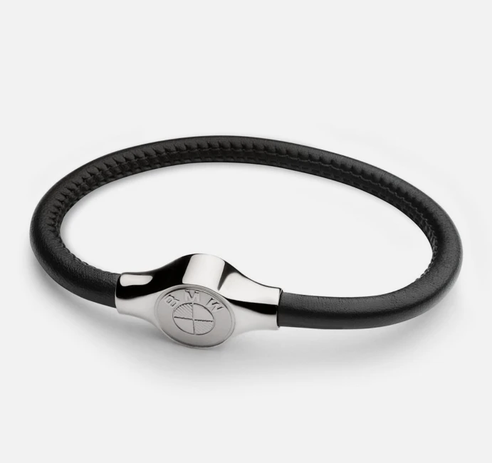 BMW Leather Bracelet gift for BMW owner and lover