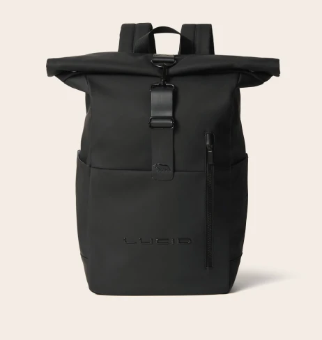 Lucid Motors backpack gift for person who likes electric cars