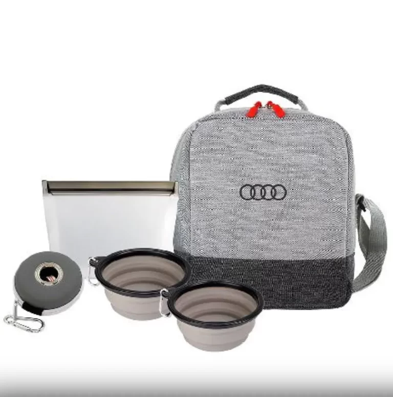 Audi Owner gift dog travel set