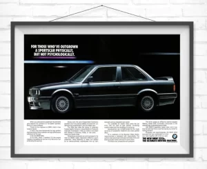 BMW M3 Gifts vintage ad