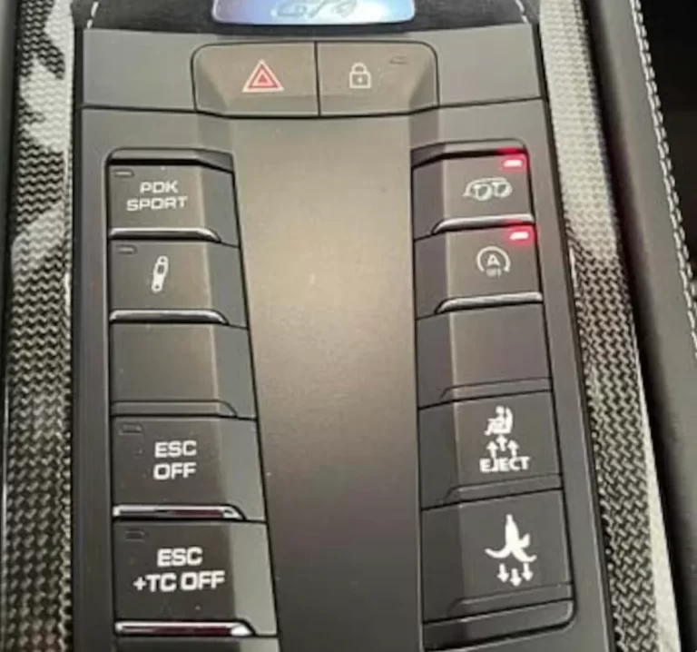 Porsche Gifts eject button