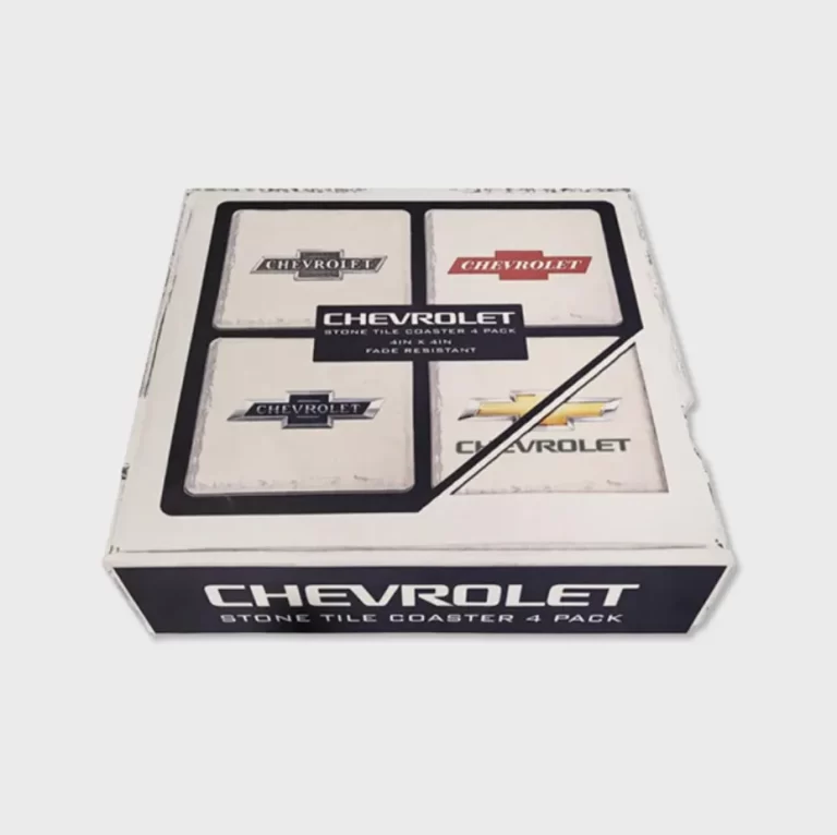 Chevy car enthusiast gift coaster gearhead