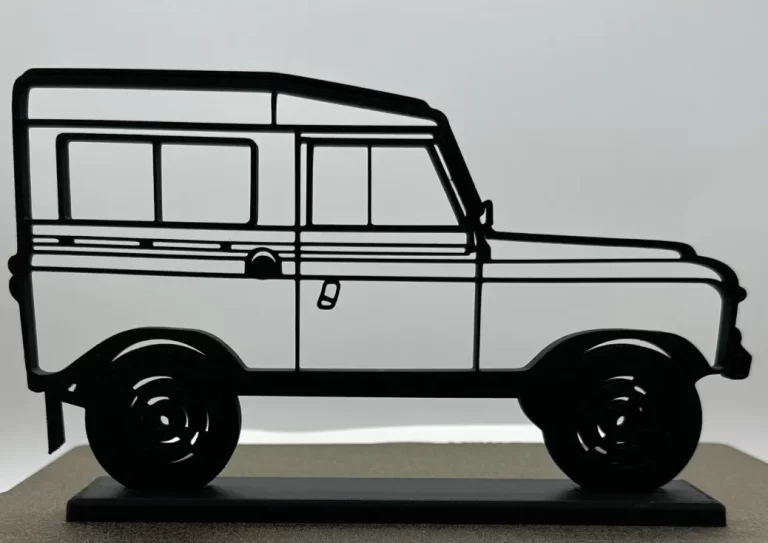 Land Rover Gifts wire silhouette