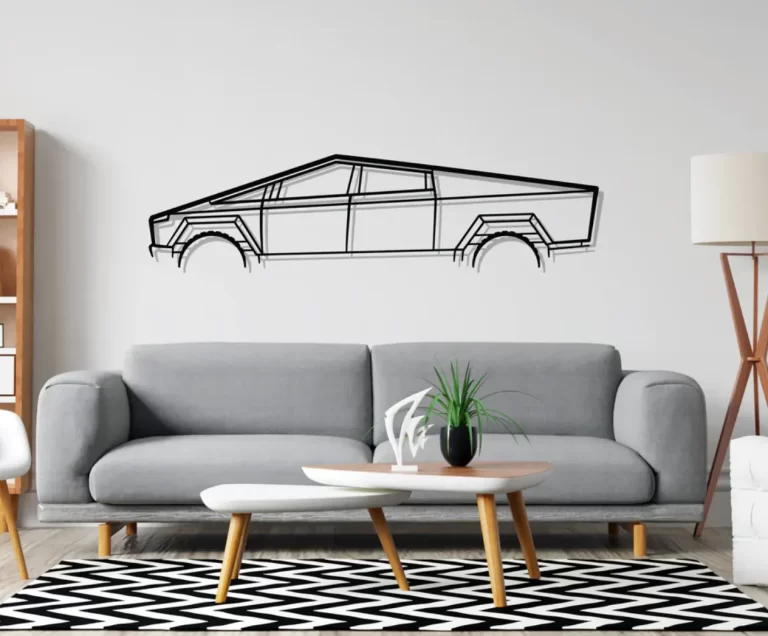 Tesla Presents wall art