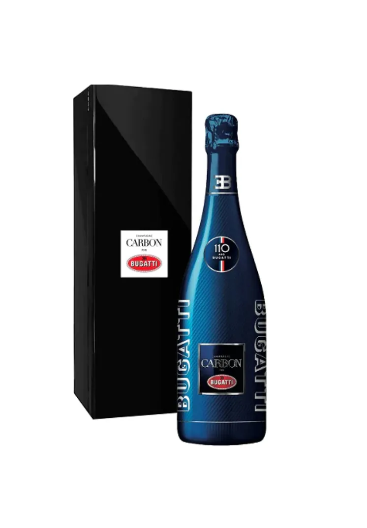 Bugatti gift champagne