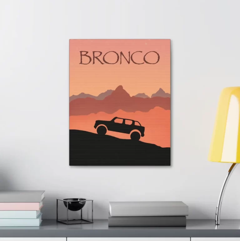 Ford Bronco Gift print