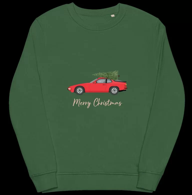 Porsche 924 christmas sweater