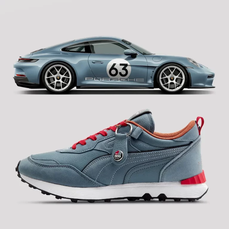 Porsche gift shoes side side